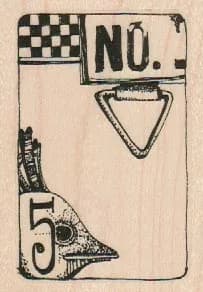 No.5 Tag 2 1/4 x 3-0