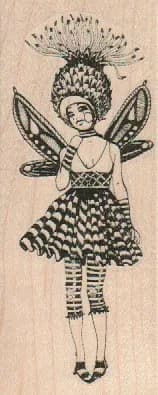 Peacock Girl 1 3/4 x 4-0
