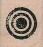 Bulls Eye Target Solid 1 x 1-0