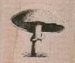 Small Mushroom 1 1/4 x 1-0
