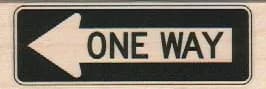 One Way 1 x 2 3/4-0