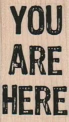 You Are Here 1 1/2 x 2 1/2-0