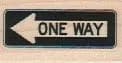 One Way Small 3/4 x 1 1/4-0