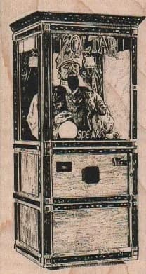 Zoltar Machine 2 1/4 x 4-0