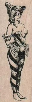 Circus Lady 1 1/4 x 3 1/2-0