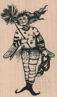 Whimsical Jester 2 x 3 1/4-0