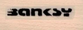 Banksy Small 3/4 x 1 1/2-0