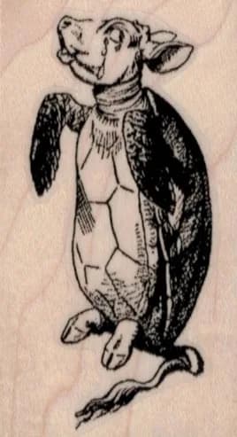 The Mock Turtle 1 1/2 x 2 1/2-0