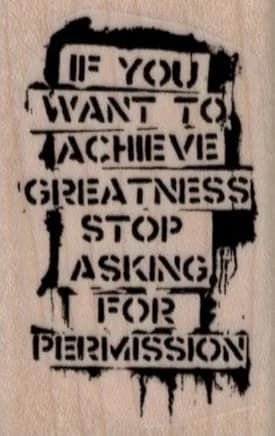 Banksy Achieve Greatness 1 1/2 x 2 1/4-0