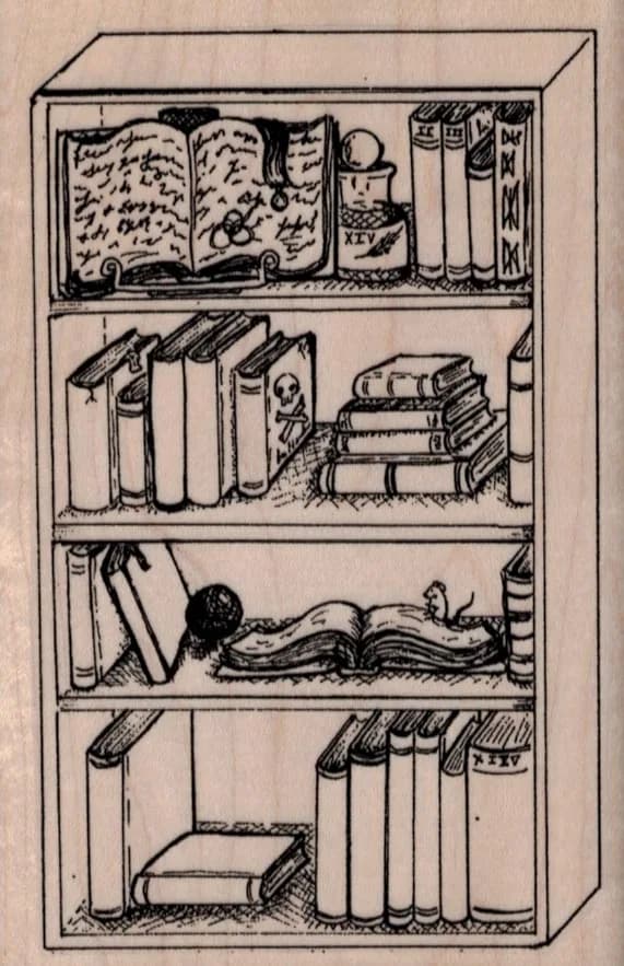 Bookcase Full 3 x 4 1/2-0