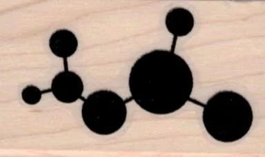 Ball and Stick Molecular Model 1 1/4 x 2-0