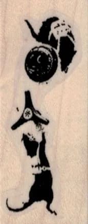 Banksy Safe Cracking Rats 1 x 2 1/4-0