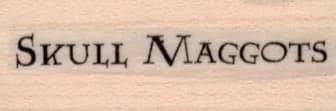 Skull Maggots 3/4 x 1 3/4-0