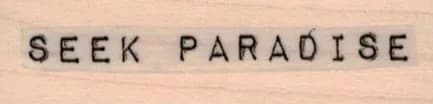 Seek Paradise 3/4 x 2 1/4-0