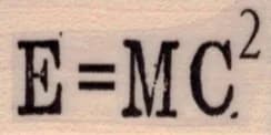 E=MC2 3/4 x 1 1/4-0