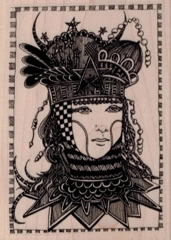 Whimsical Jester 3 x 4-0