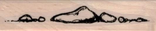 Line of Rocks/Pebbles 3/4 x 2 1/2-0