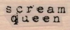 Scream Queen 3/4 x 1 1/4-0