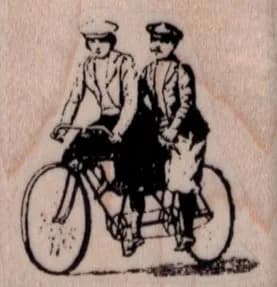 Vintage Tandem Bicycle 1 1/2 x 1 1/2-0