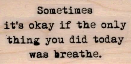 Sometimes It's Okay 1 1/4 x 2 1/4-0