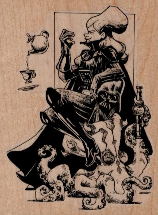 Brian Kesinger Darth Victoria 3 1/4 x 4 1/4-0