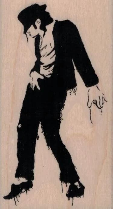 Banksy Michael Jackson 2 x 3 1/2-0