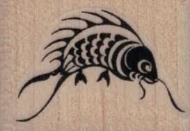 Stylized Koi 1 1/2 x 1-0