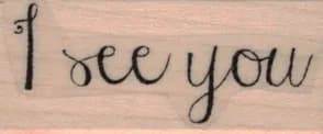 I See You by Cat Kerr 3/4 x 1 1/2-0