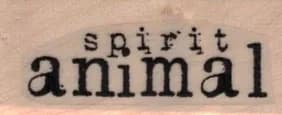 Spirit Animal 3/4 x 1 1/2-0