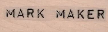 Mark Maker 3/4 x 2-0
