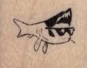Elvis or Greaser Fish by Brian Kesinger 1 x 3/4-0