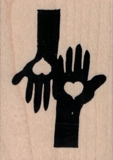 Ethos Hands by Tina Walker 2 x 2 3/4-0