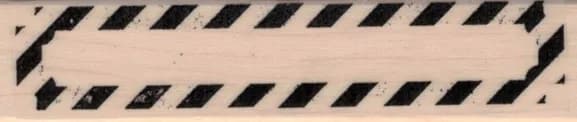 Candy Cane Border 3/4 x 3-0