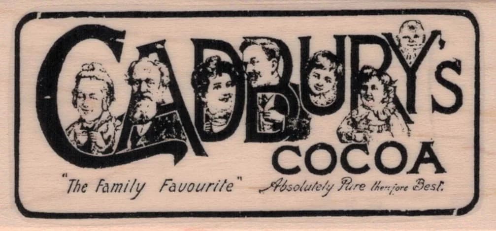 Cadbury's Cocoa Ad 1 3/4 x 3 1/2-0
