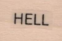 Hell 3/4 x 3/4-0