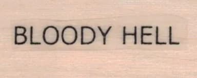 Bloody Hell 3/4 x 1 1/2-0