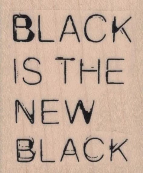 Black Is The New 1 3/4 x 2-0