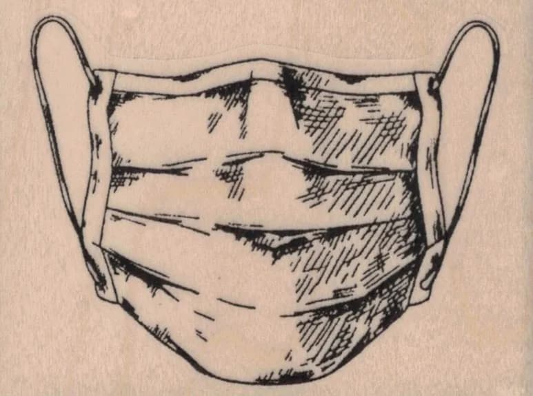 Face Mask 2 3/4 x 2-0