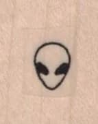Tiny Alien Head 3/4 x 3/4-0
