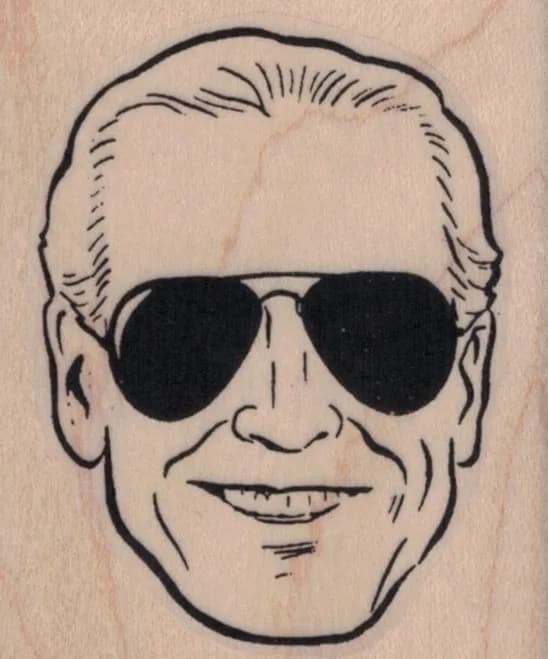Joe Biden In Shades 2 x 2 1/2-0