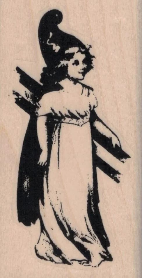 Patriotic Girl 1 3/4 x 3 1/4-0