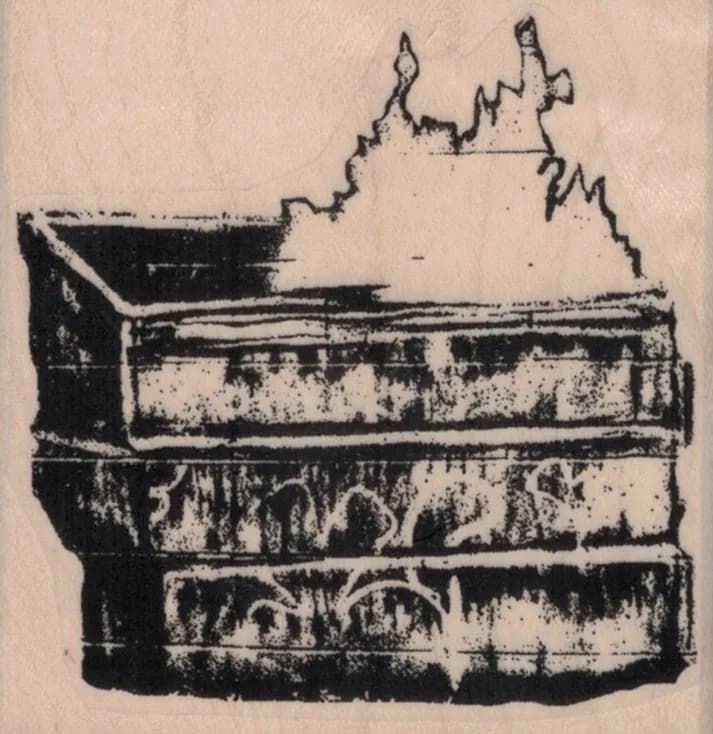 Banksy Dumpster Fire 2 1/2 x 2 1/2-0