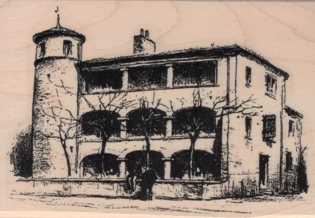 Old Building 2 1/2 x 3 1/2-0