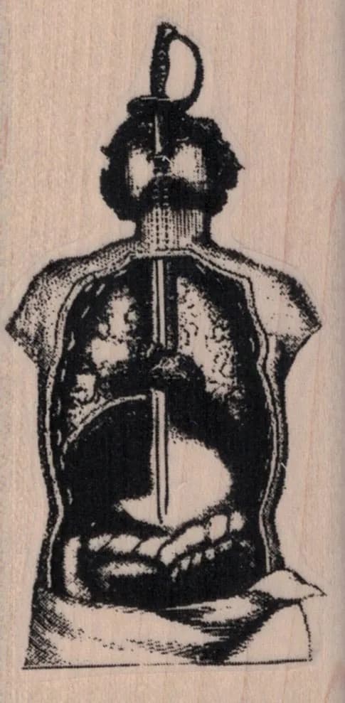 Sword Swallower 1 3/4 x 3 1/2-0