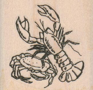Crab & Lobster 1 3/4 x 1 3/4-0