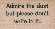 Admire The Dust 1 x 1 1/2-0