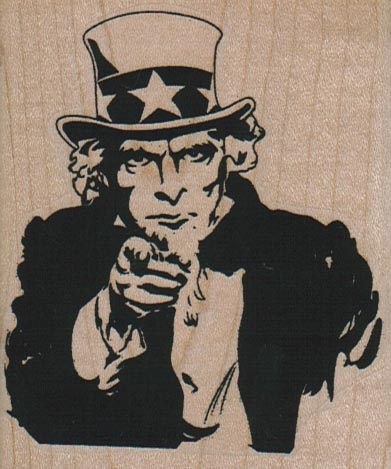 Uncle Sam Wants You 2 3/4 x 3 1/4-0