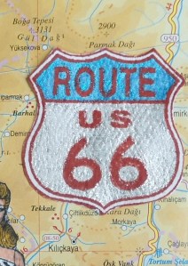 Route 66 RoadSign 2 x 2-34556