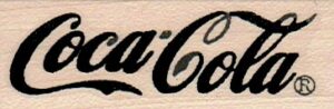 Coca-Cola Logo 1 x 2 1/2-0