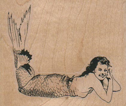 Mermaid Lying Down 3 x 2 1/2-0